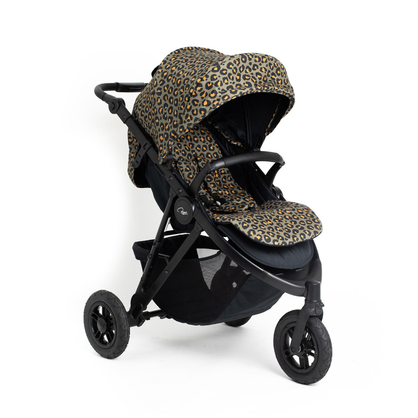 Roma Atlas 3 Wheel Pram Khaki Leopard