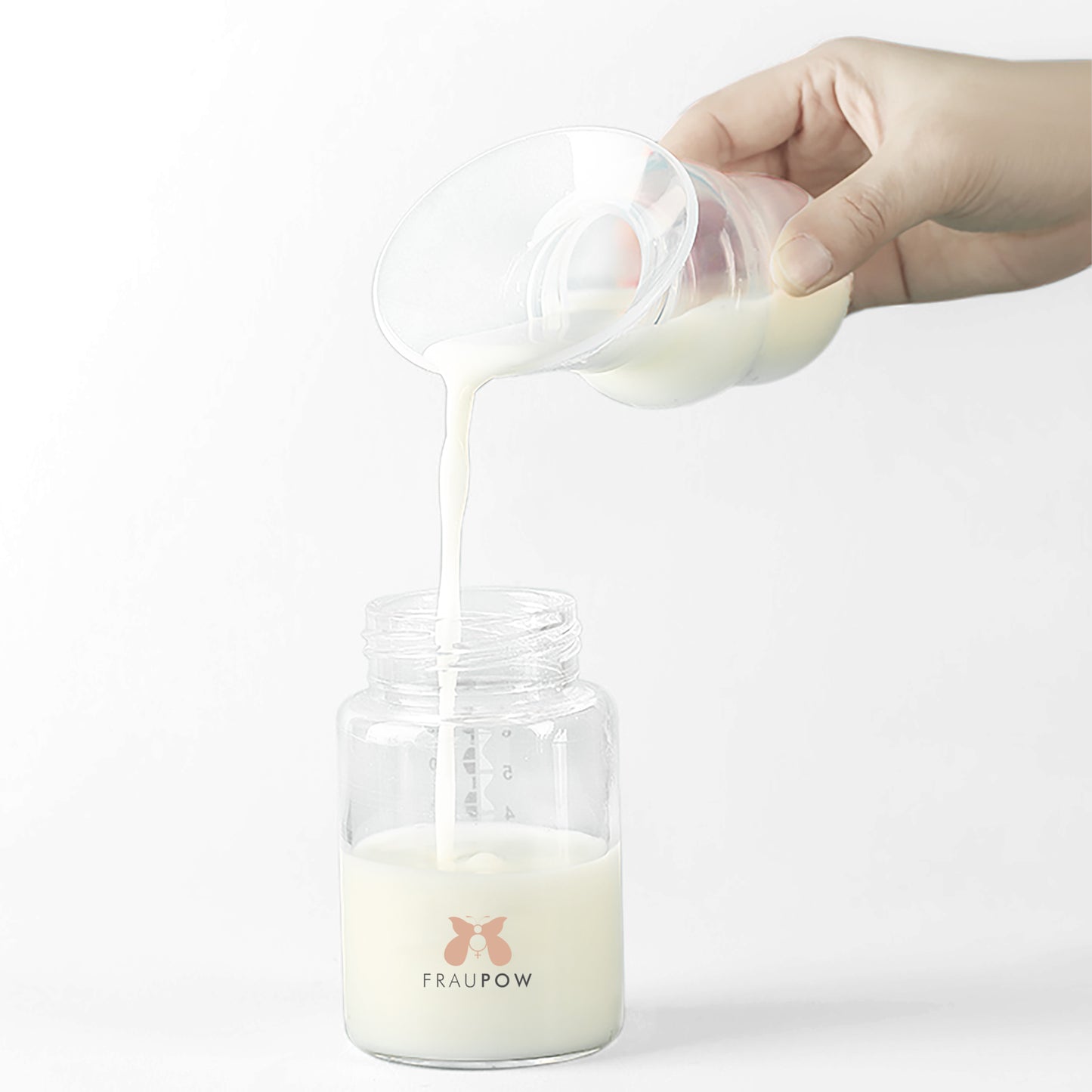 Fraupow Manual Breast Pump & Milk Collector