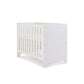 Obaby Nika Mini Cot Bed - White Wash