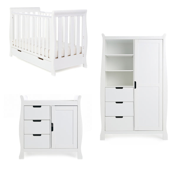 Obaby Stamford Mini Sleigh 3 Piece Room Set