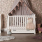 Obaby Stamford Mini Sleigh Cot Bed - Warm Grey