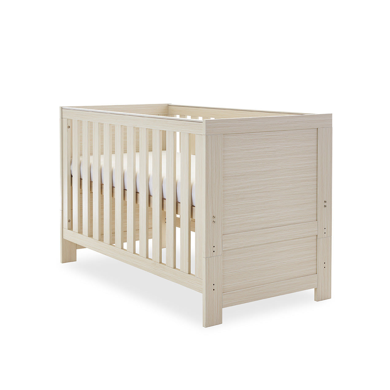 Obaby Nika Cot Bed - Oatmeal