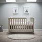 Obaby Nika Cot Bed - Grey Wash/ White