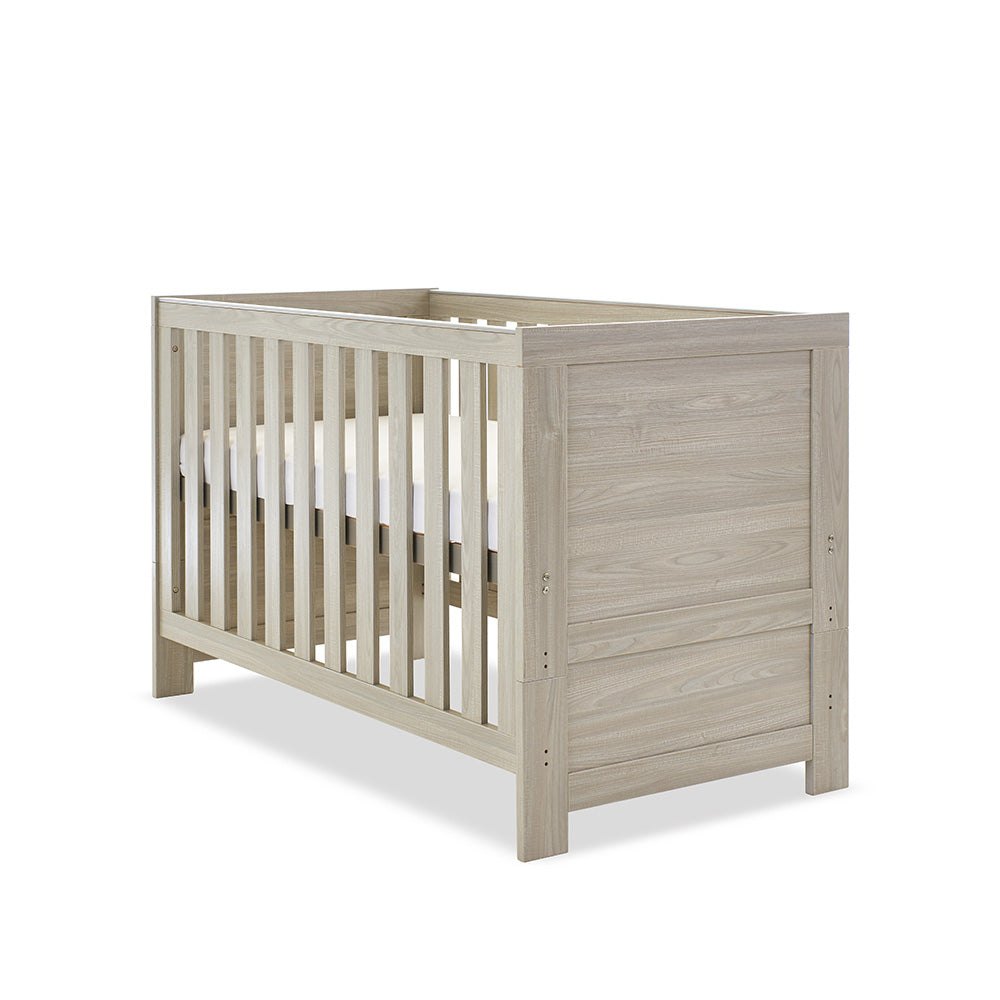 Obaby Nika Cot Bed - Grey Wash