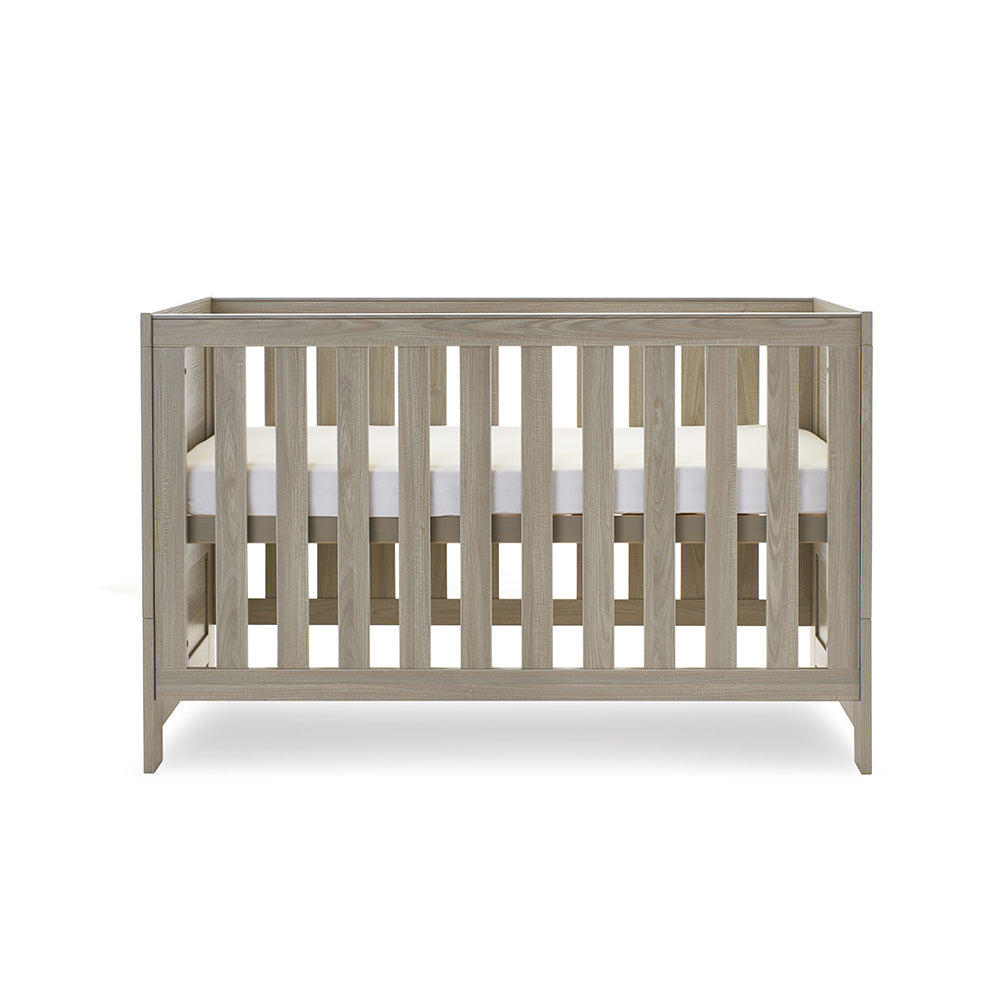 Obaby Nika Cot Bed - Grey Wash