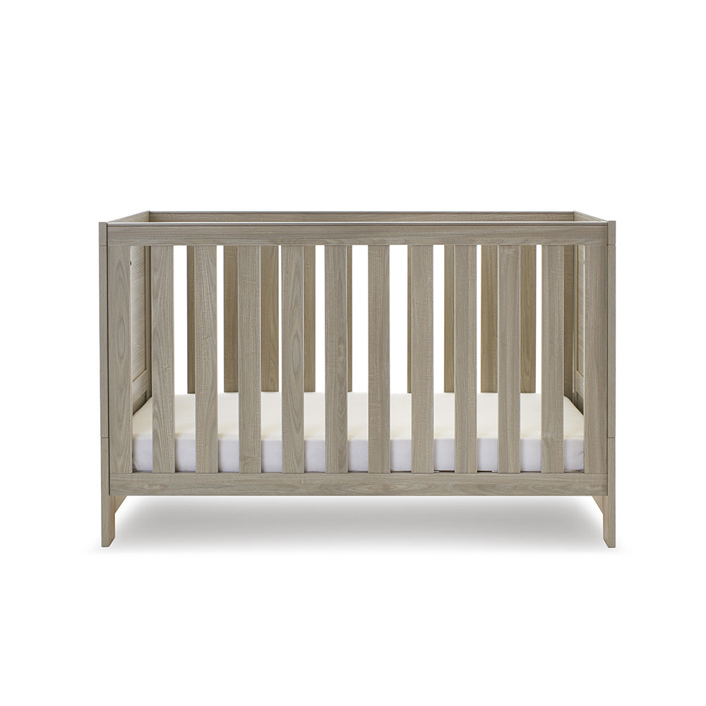 Obaby Nika Cot Bed - Grey Wash