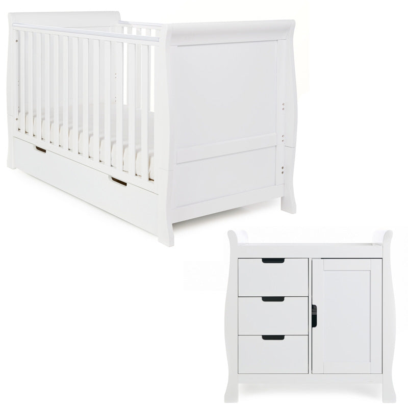 Obaby Stamford Classic Sleigh 2 Piece Room Set