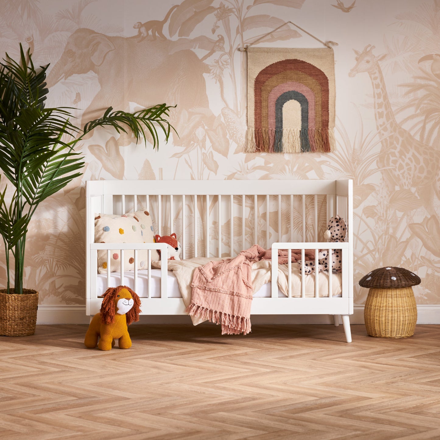 Obaby Maya 2 Piece Room Set - White/ Natural