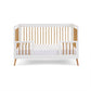 Obaby Maya Cot Bed - White Natural