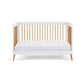 Obaby Maya Cot Bed - White Natural