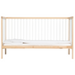 moKee Midi Cot Bed - White Beech