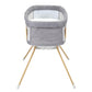 Babymore Air Motion Gliding Crib - Slate