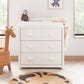 Babymore Aston 3 Piece Nursery Room Set - White