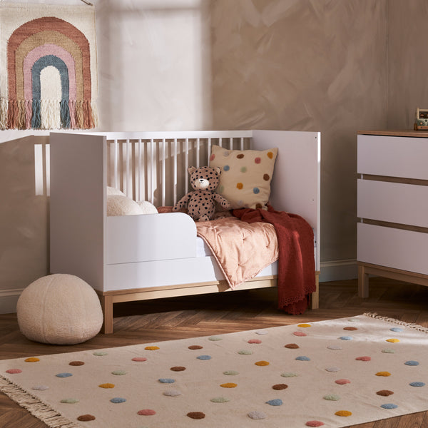 Obaby Astrid Mini Cot Bed - White