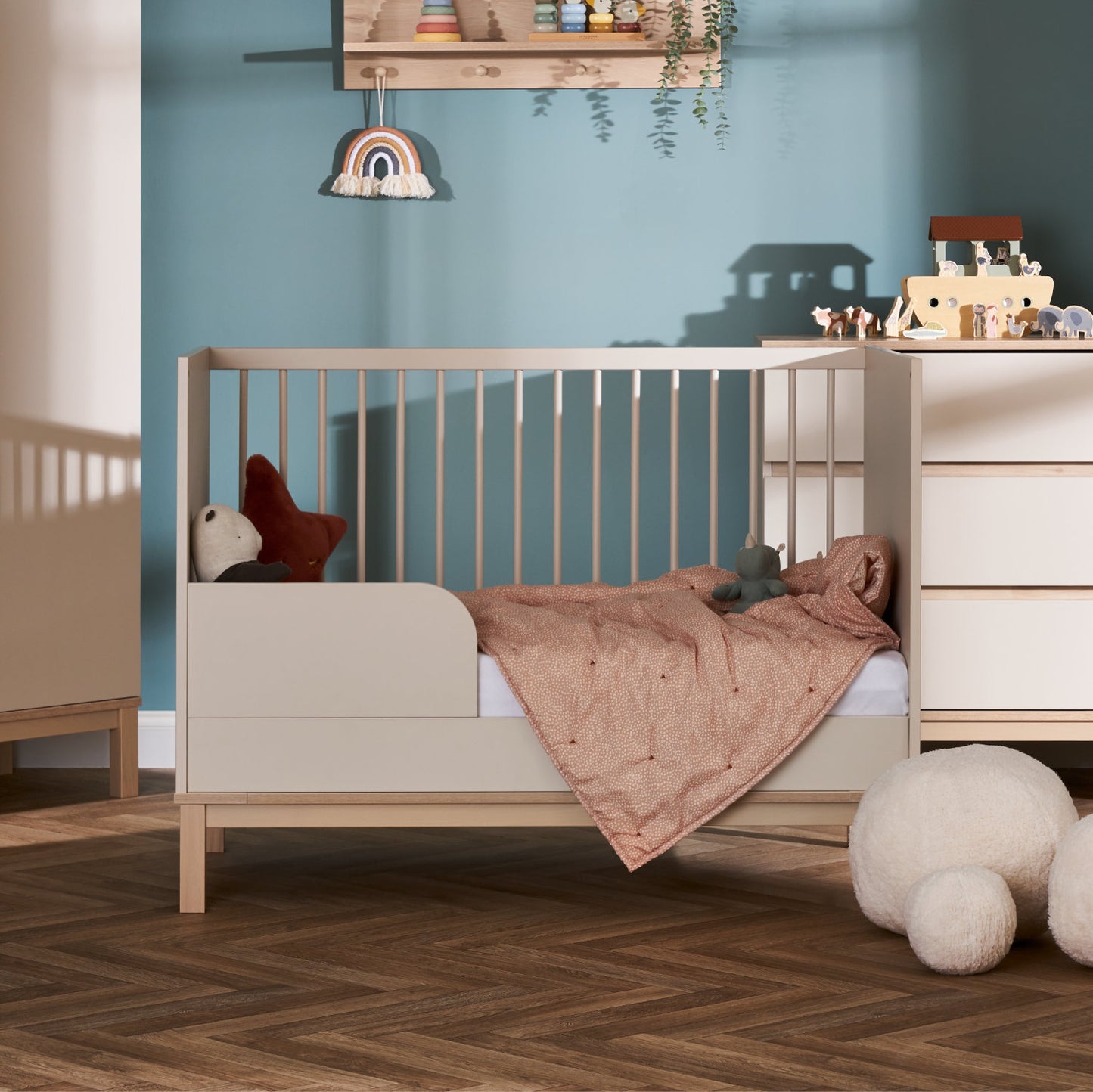 Obaby Astrid Mini Cot Bed - Satin