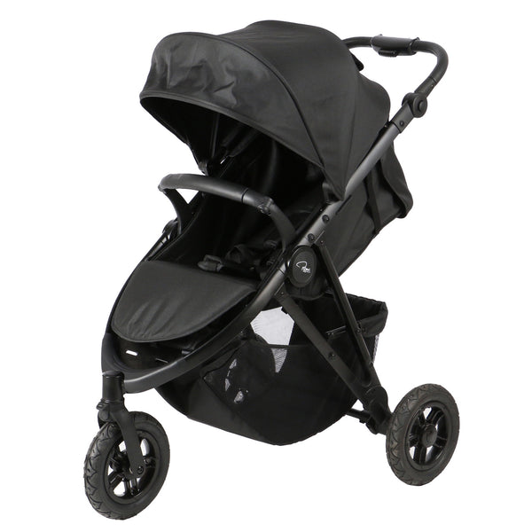 Roma Atlas 3 Wheel Prams - Jet Black