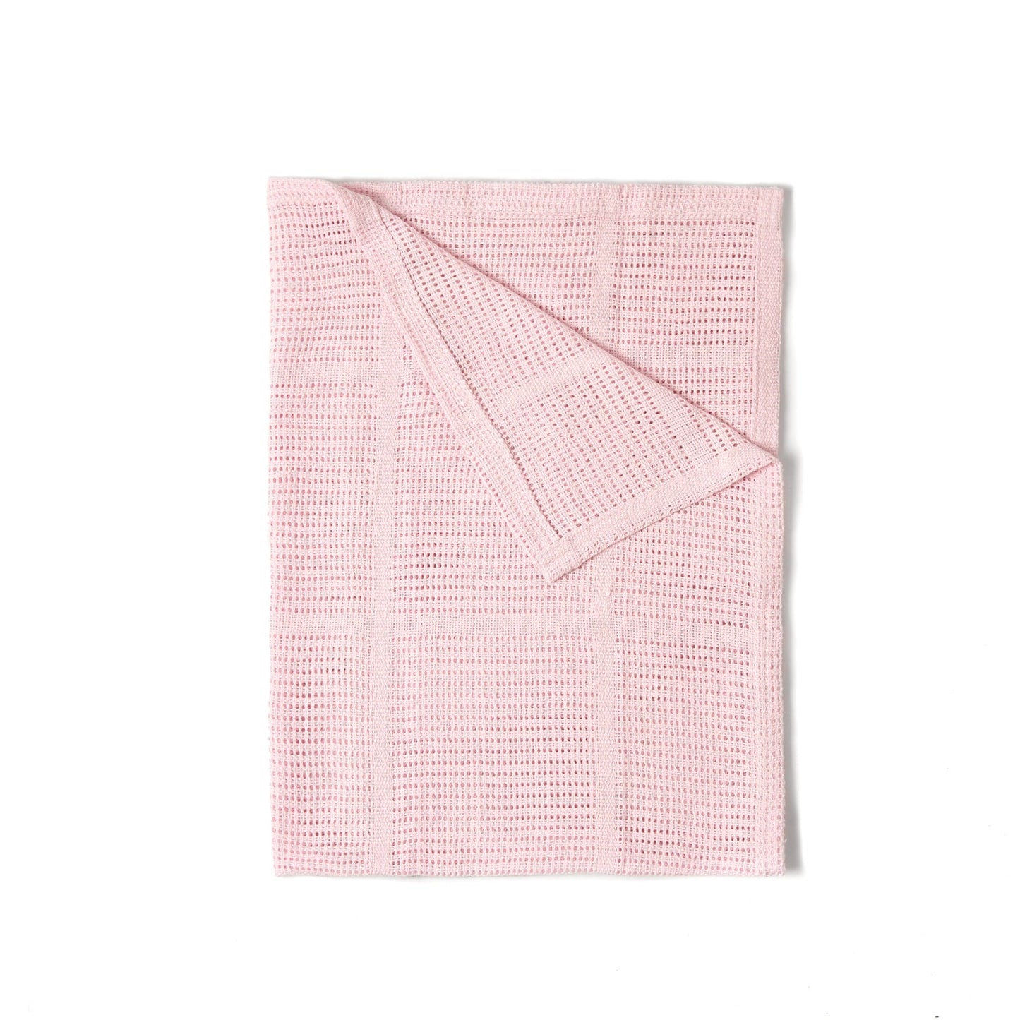 Clair de Lune Cellular Blanket Pram Size 90 x 70cm - Pink