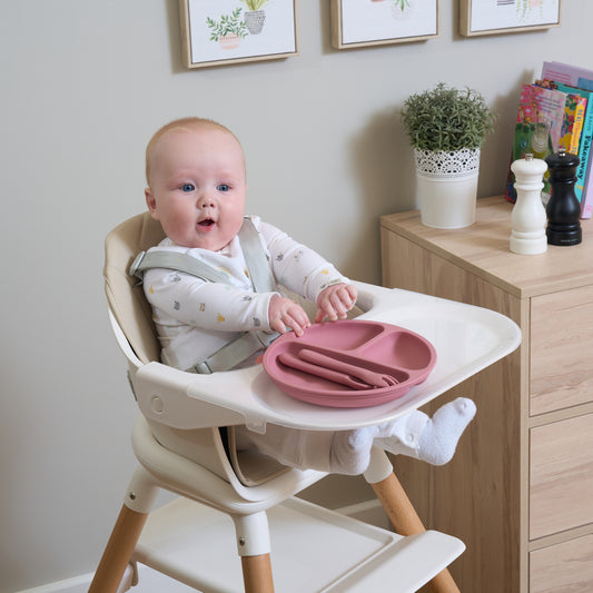 Clair De Lune 6in1 High Chair - Beige