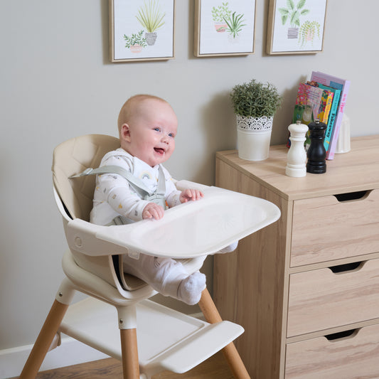 Clair De Lune 6in1 High Chair - Beige