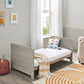 Babymore Caro Cot Bed - Grey Wash