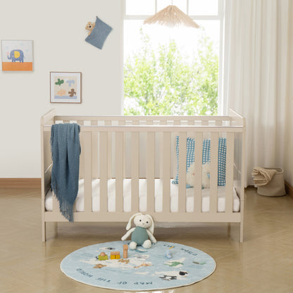 Babymore Urban Caro Cot Bed - Cashmere