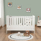 Babymore Urban Caro Cot Bed - White