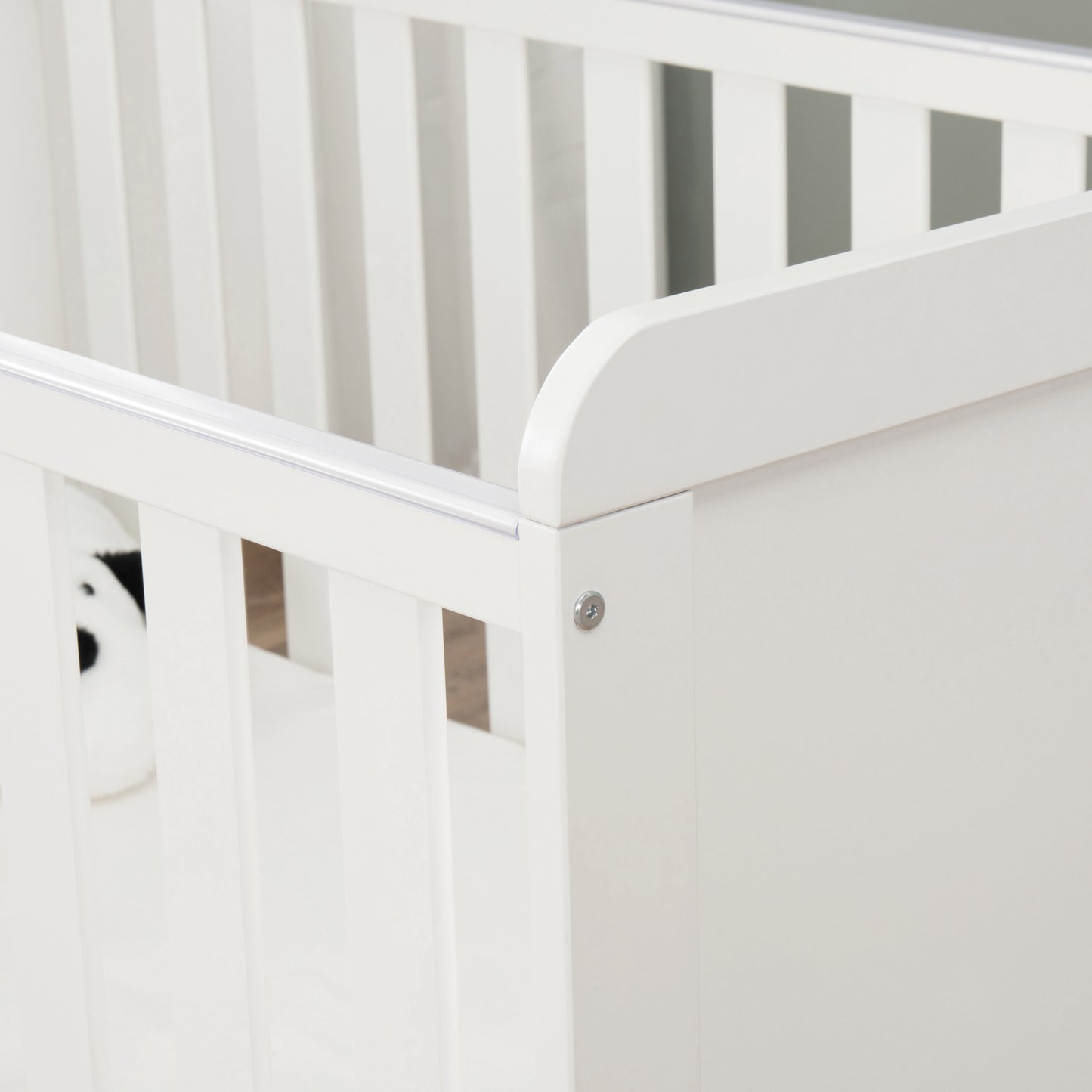 Babymore Urban Caro Cot Bed - White