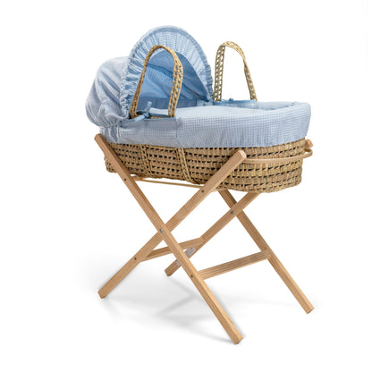 Claire De Lune Waffle Palm Moses Basket