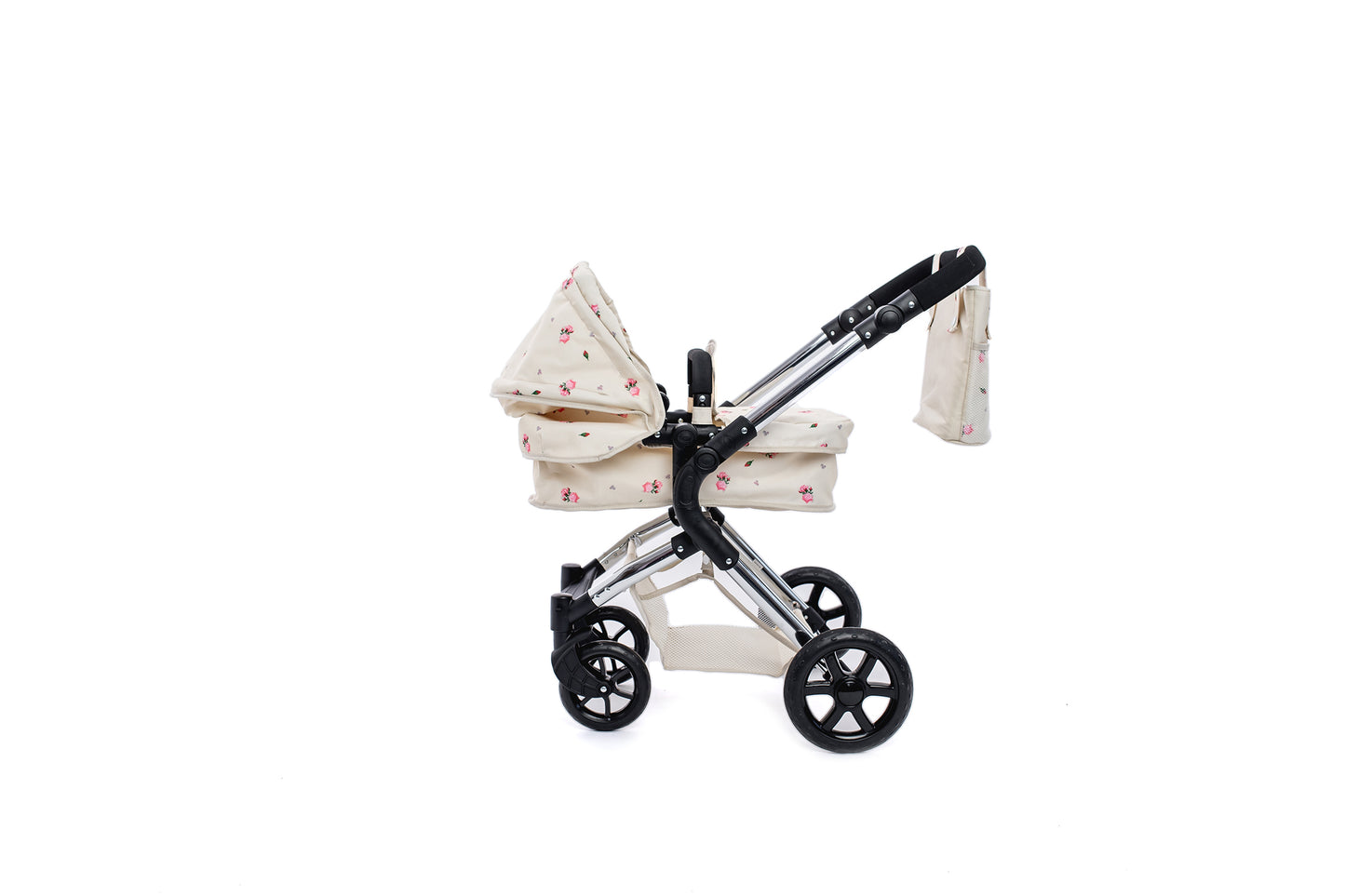 Roma Darcie Single Dolls Pram - Cream