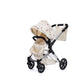 Roma Darcie Single Dolls Pram - Cream