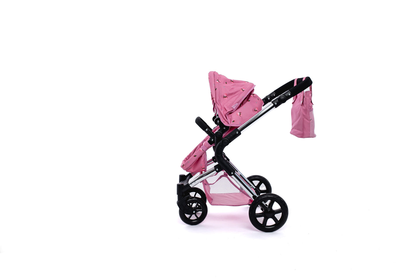 Roma Darcie Single Dolls Pram - Pink