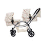 Roma Darcie Twin Dolls Pram - Cream