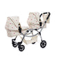 Roma Darcie Twin Dolls Pram - Cream