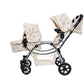 Roma Darcie Twin Dolls Pram - Cream