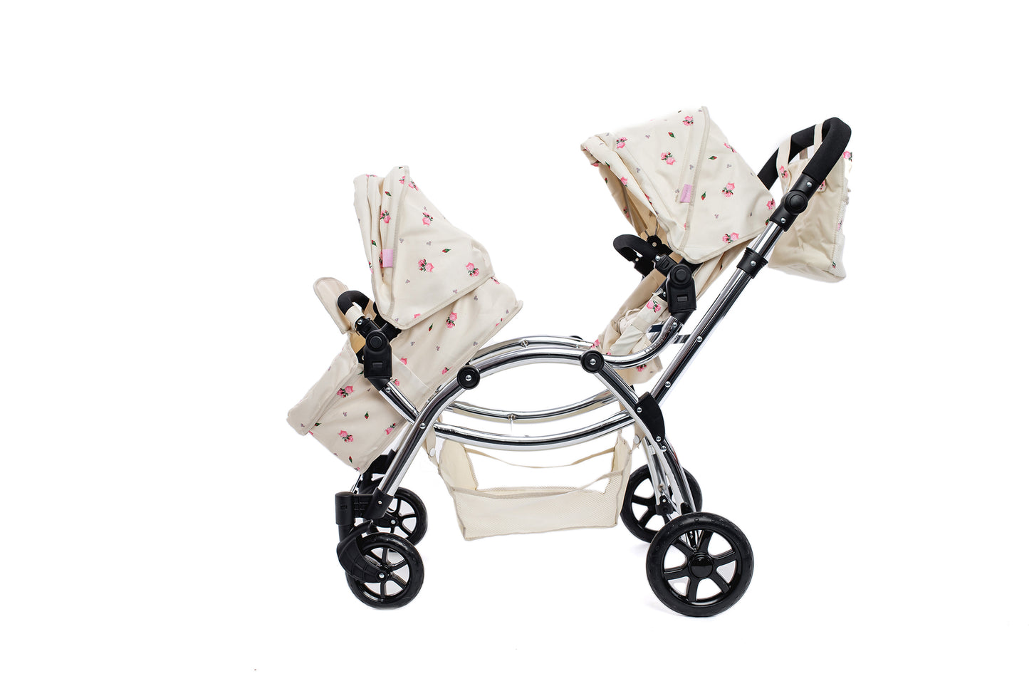 Roma Darcie Twin Dolls Pram - Cream