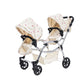 Roma Darcie Twin Dolls Pram - Cream