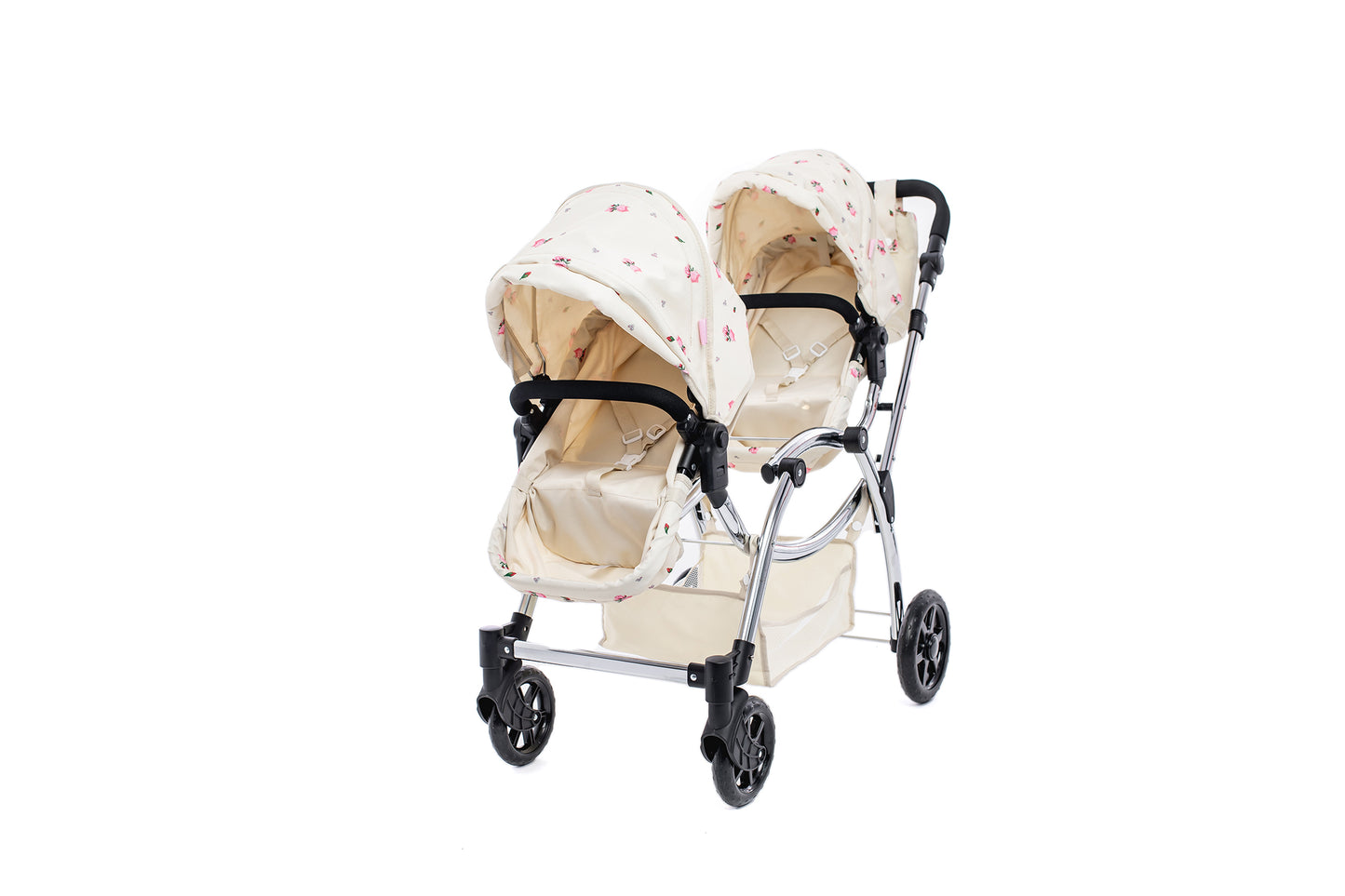 Roma Darcie Twin Dolls Pram - Cream