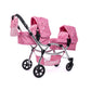 Roma Darcie Twin Dolls Pram - Pink