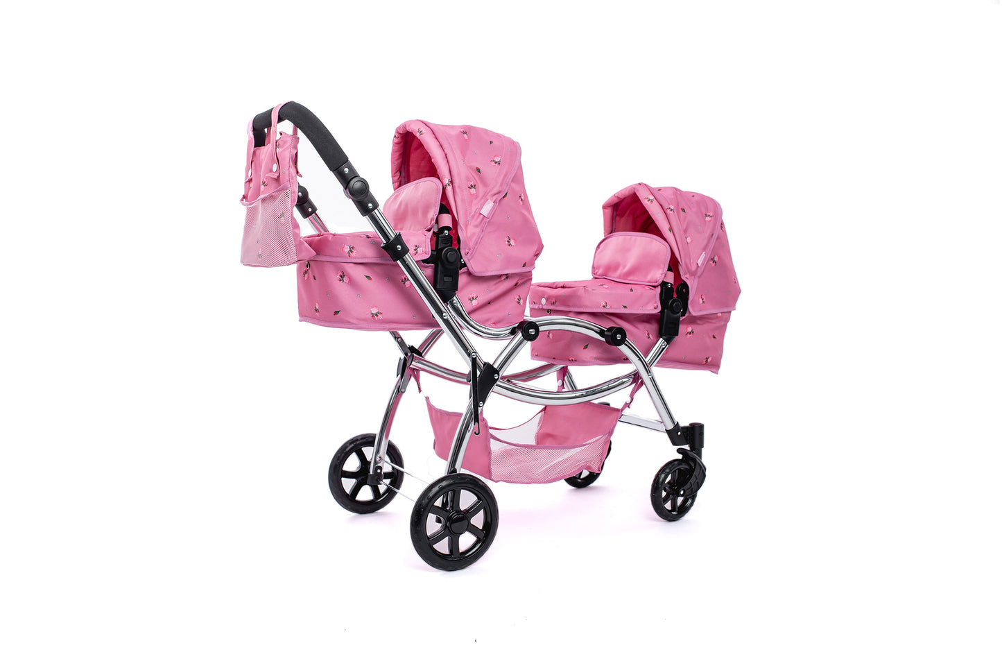 Roma Darcie Twin Dolls Pram - Pink