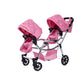 Roma Darcie Twin Dolls Pram - Pink