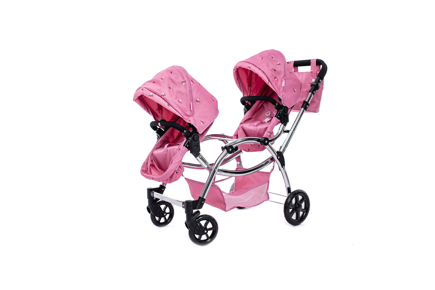 Roma Darcie Twin Dolls Pram - Pink