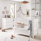 Babymore Eva 2 Piece Nursery Room Set - White