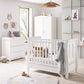 Babymore Eva 3 Piece Nursery Room Set - White