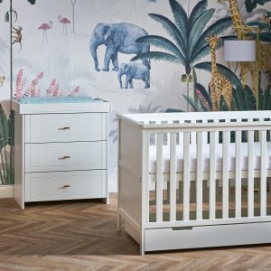 Obaby Evie 2 Piece Room Set - White