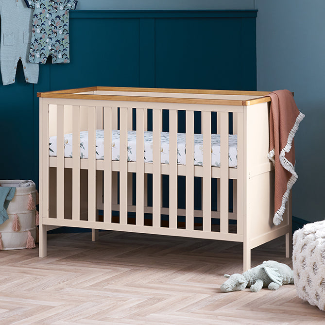 Obaby Evie Mini Cot Bed - White