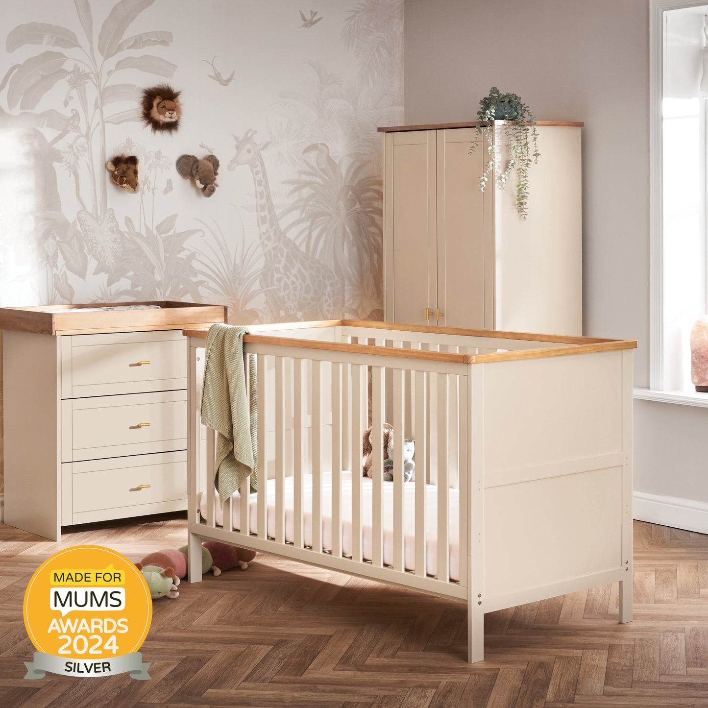 Obaby Evie 3 Piece Room Set - Cashmere