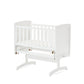 Obaby Gliding Crib - White