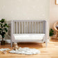 Babymore Iris Cot Bed - Grey