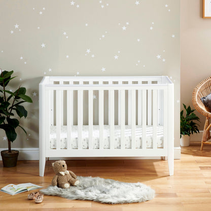 Babymore Iris Cot Bed - White