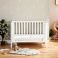 Babymore Iris Cot Bed - White